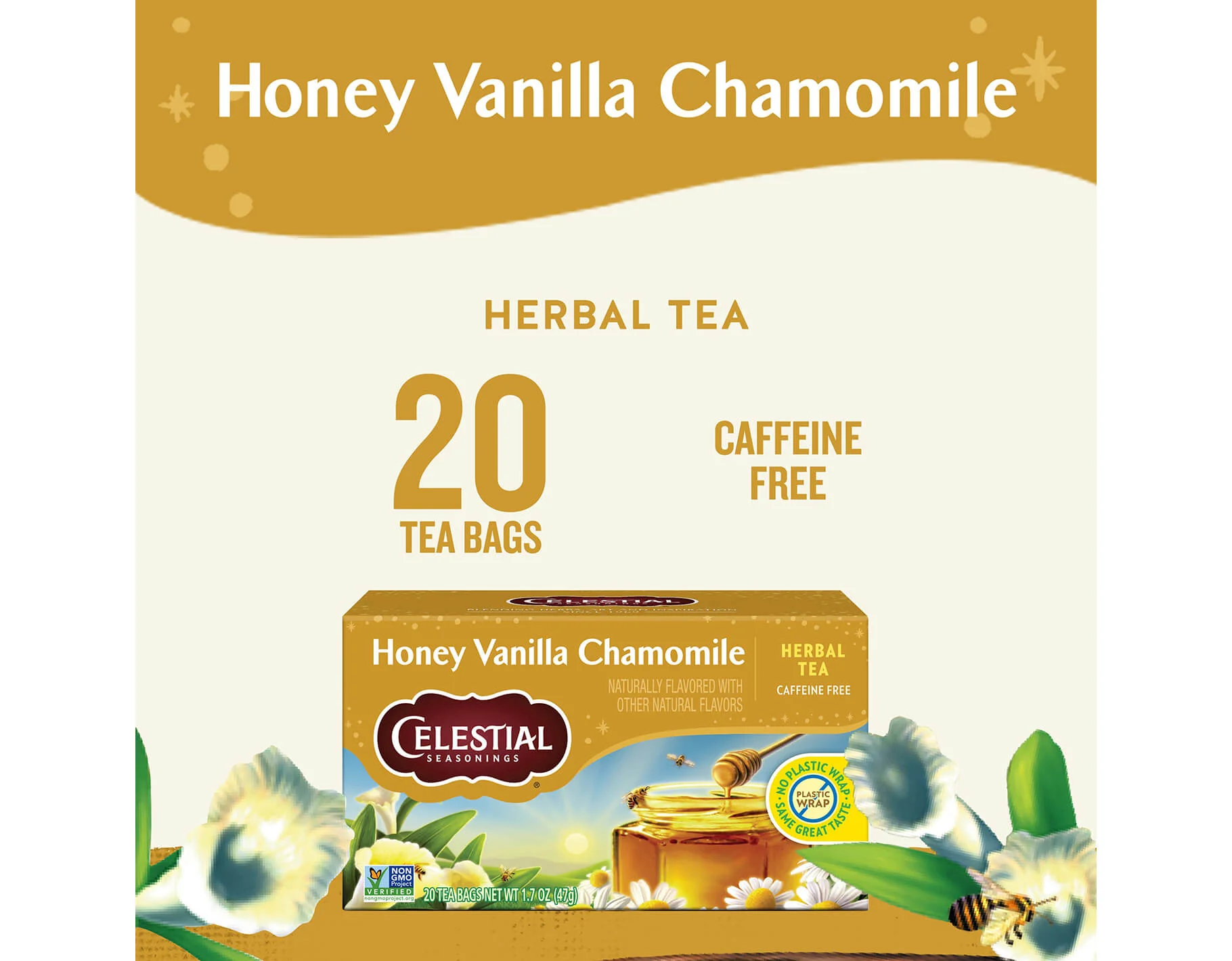 Honey Vanilla Chamomile Herbal Tea - Image 3