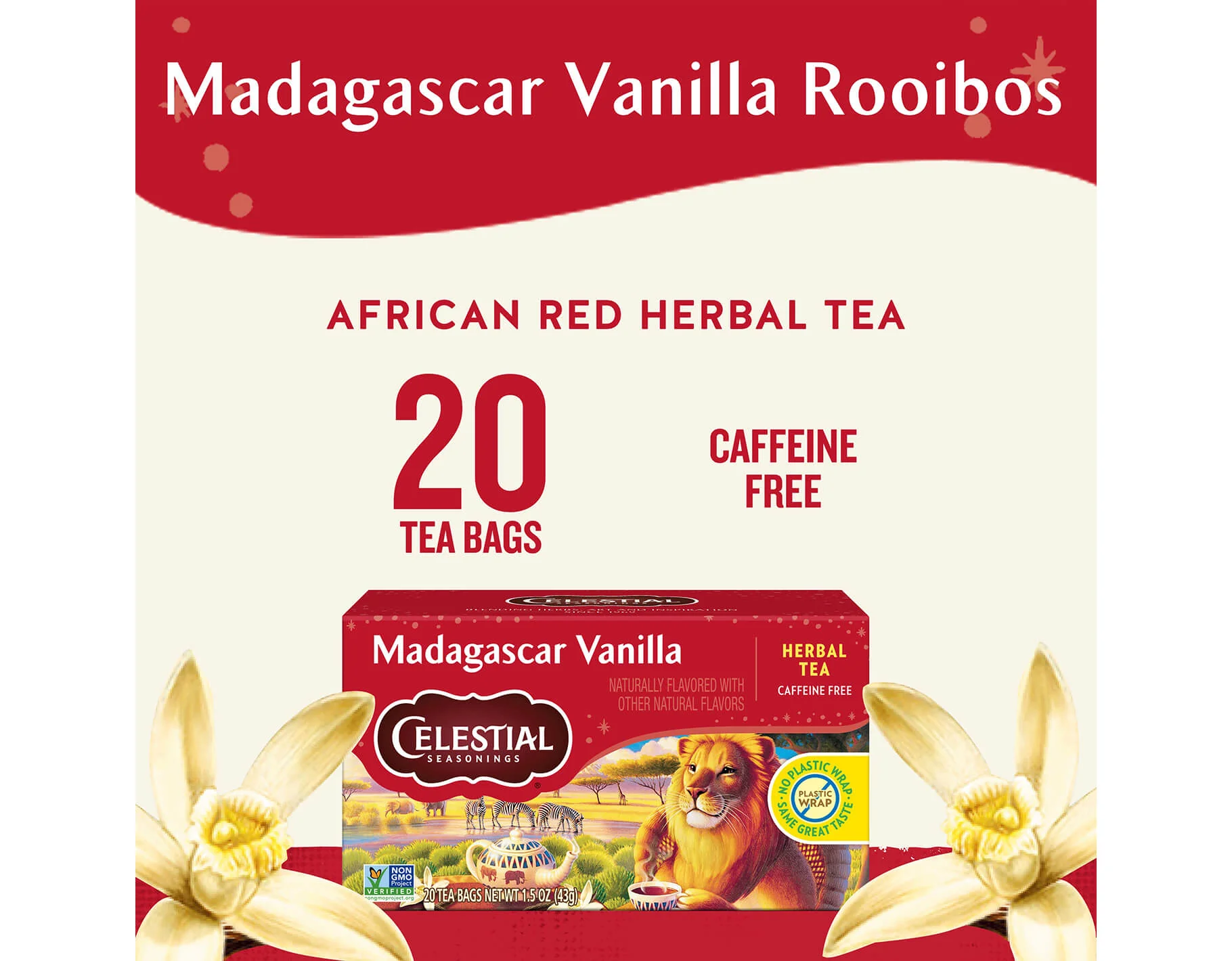 Madagascar Vanilla Herbal Tea - Image 3