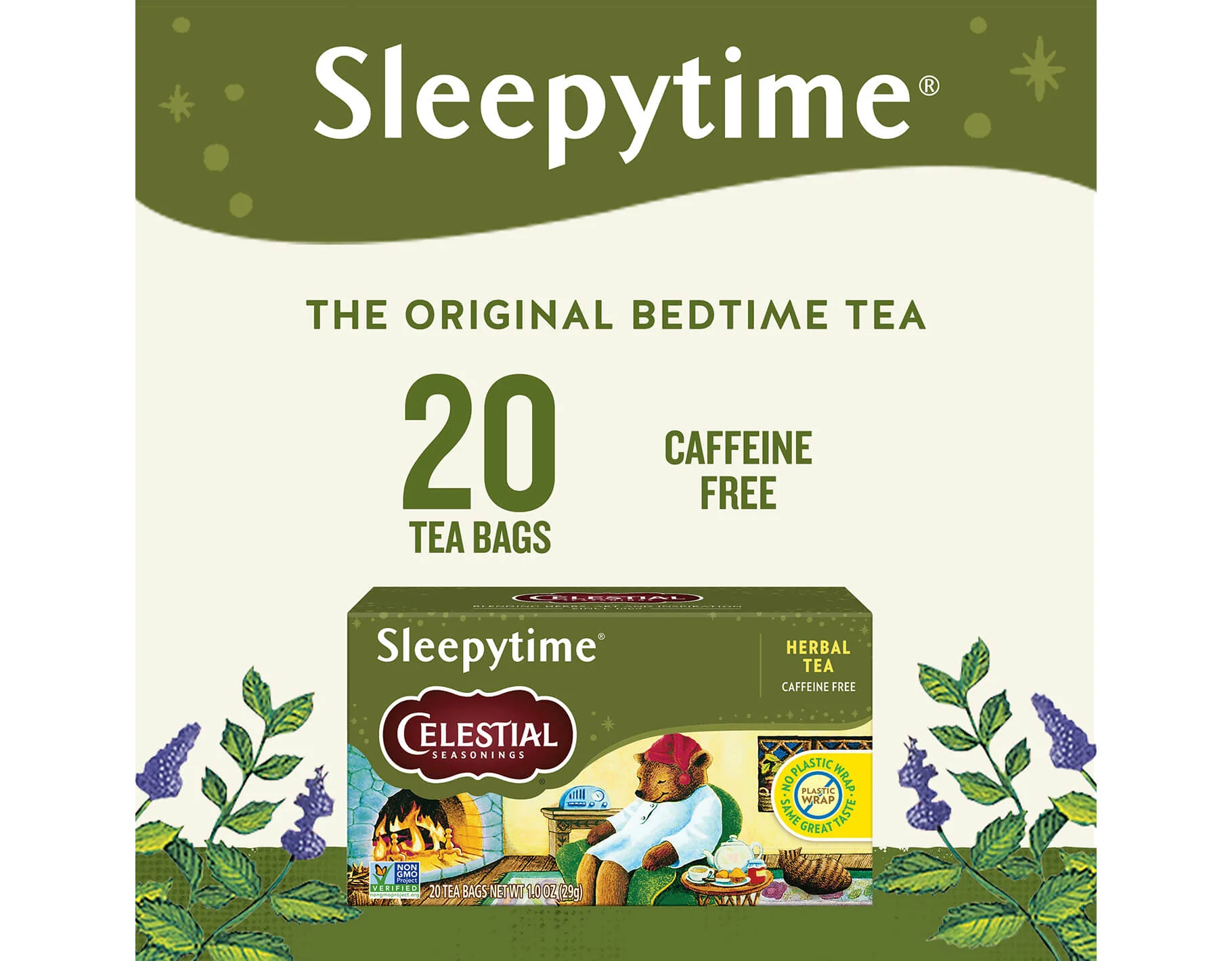 Sleepytime Herbal Tea, 20 ct - Image 3